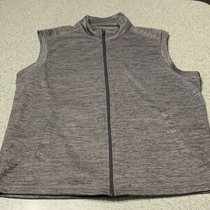 PGA Tour Gray Textured Vest men’s small